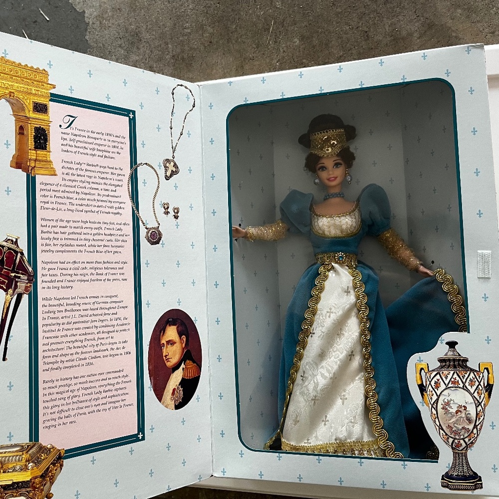 1996 Barbie French Lady Doll The Greatest Eras Collection NIB